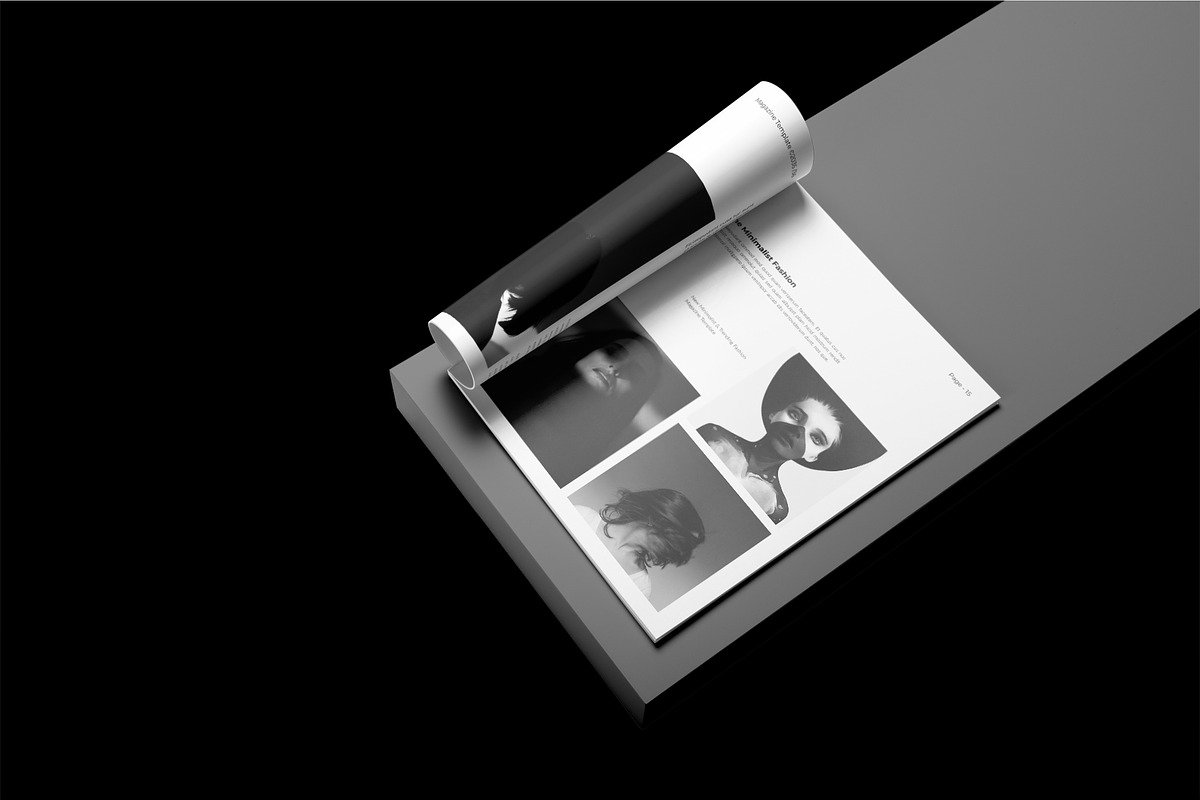 Magazine Template, a Magazine Template by DesignCrest (Photo 8 of 13)