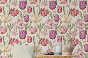 Vintage Botanicals Floral Patterns