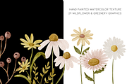 Watercolor Wild Flower Clipart, a Decorative Illustration by Murphy & Frank (Thumbnail 7 of 9)