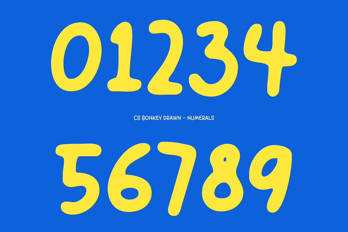 CS Bonkey Drawn, a Handwritten Font by Craft Supply Co. (Photo 5 of 8)