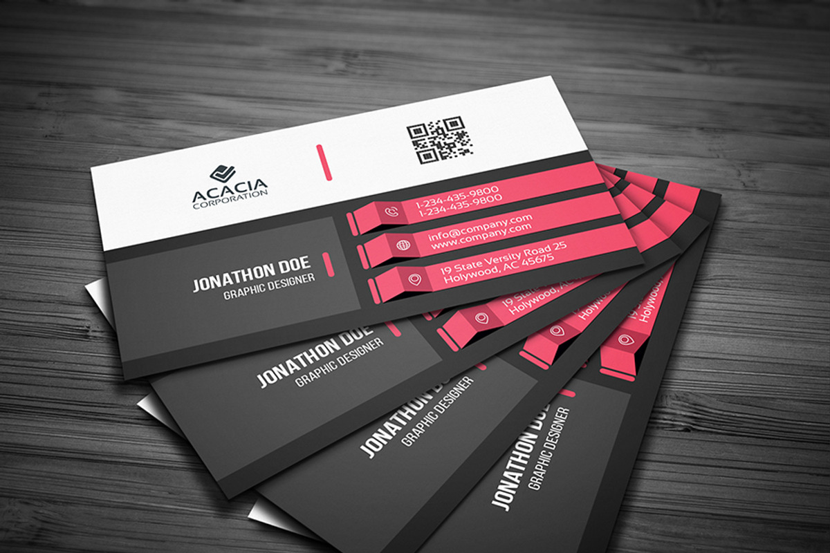 Elegant Business Card (UPDATED), a Business Card Template by DesignGhar (Photo 7 of 7)