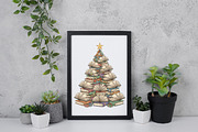 Books Christmas Tree Teacher PNG, an Illustration by Daily.Designs (Thumbnail 5 of 5)
