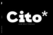 HN Cito, a Slab Serif Font by Hora Nocte (Thumbnail 1 of 12)