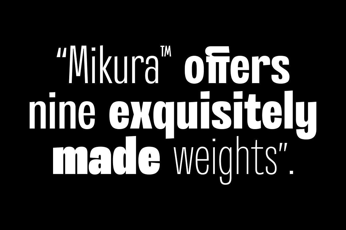 SG - MIKURA, a Sans Serif Font by Studio Gulden (Photo 5 of 12)
