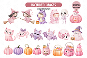 Cute Girly Spooky Clipart, an Object Illustration by TatiMockup (Thumbnail 2 of 4)
