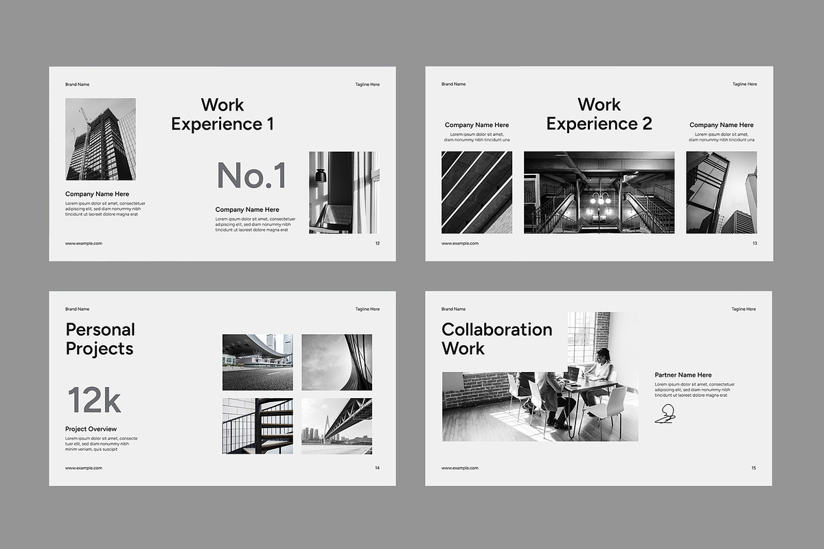 Minimal Portfolio Presentation, a Presentation Template by MightyDesign (Photo 5 of 9)