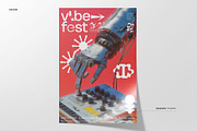Synthetic Beats Poster Template, a Poster Template by creatsy5 (Thumbnail 2 of 4)