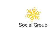 Social Community Logo Template, a Branding & Logo Template by Zia Grfx (Thumbnail 2 of 8)