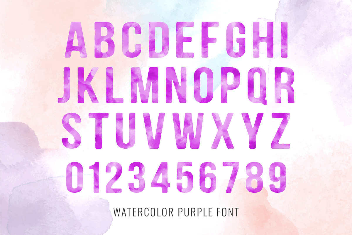 Watercolor Font family, a Font by Font Craft Studio (Photo 8 of 9)