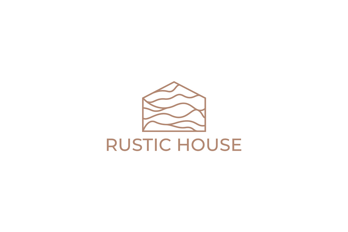 Real Estate Logo Nature Rustic House, a Branding & Logo Template by Signatoro (Photo 2 of 2)