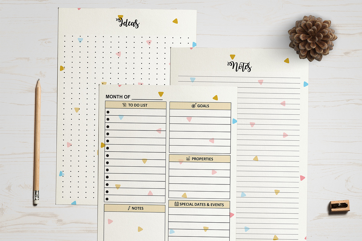Health & Fitness Planner, a Templates & Theme by Wow Designs (Photo 5 of 10)