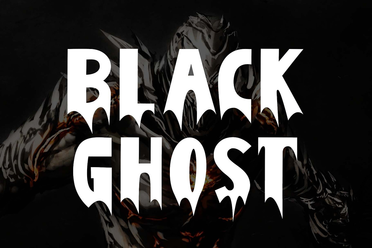 Monster Phantom, a Blackletter Font by Yoga Letter (Photo 3 of 6)