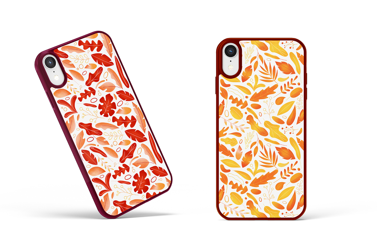 TEXTURAL abstract shapes + leaves, an Object Graphic by museberry (Photo 8 of 12)