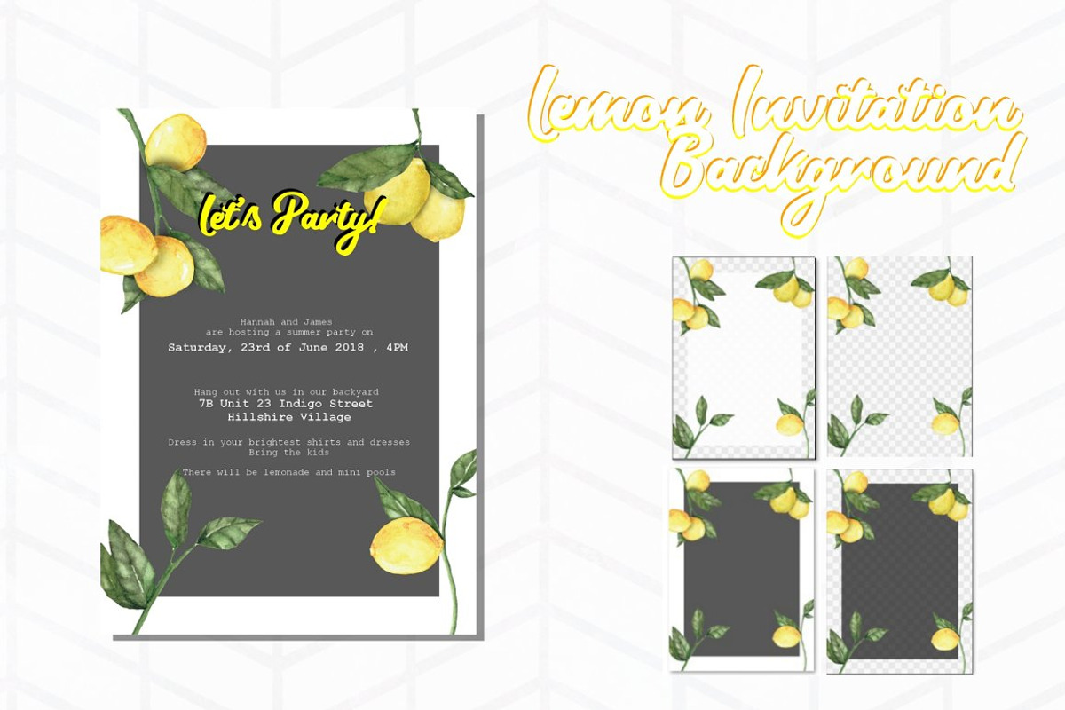 Hand painted Watercolor Lemons, a Food Illustration by Tubigan Art (Photo 4 of 6)