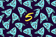 Cartoon Cats Seamless Patterns, a Pattern Graphic by Art's and patterns (Thumbnail 8 of 9)