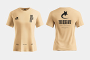 Women's T-Shirt Mockup, a Shirt Mockup by SLAB! Design (Thumbnail 3 of 4)