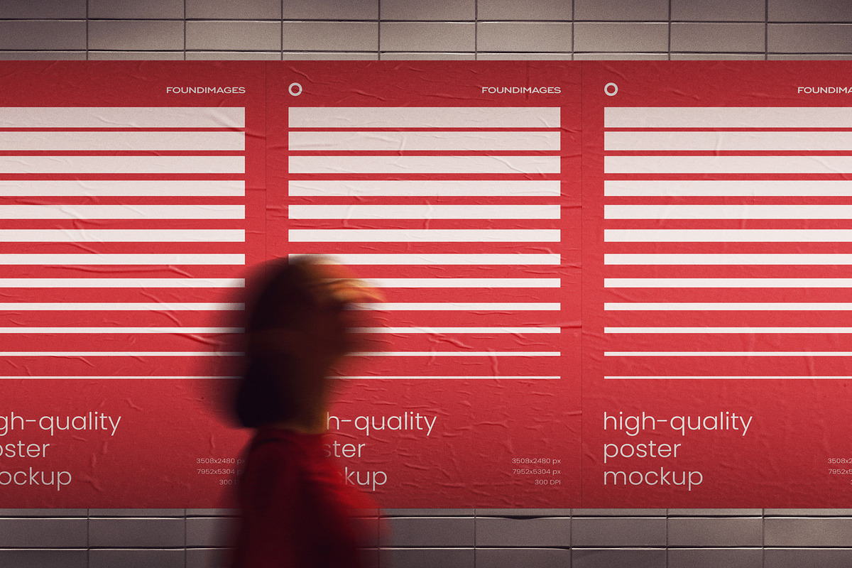 Urban Poster Mockup Template Bundle, an Advertising Mockup by FoundImages (Photo 17 of 52)
