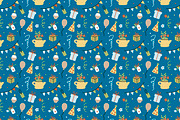 Birthday Party Watercolor Patterns, a Pattern Graphic by Lyolya Profitrolya (Thumbnail 3 of 4)