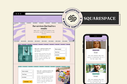 Squarespace Website template, a Squarespace Template by Ciel Lumiere (Thumbnail 8 of 8)