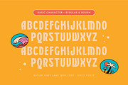 Katler Timey - Modern Retro, a Sans Serif Font by LoneArmy (Thumbnail 9 of 10)