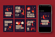 Modern Ramadan Kareem Instagram Post, a Social Media Template by Guuver (Thumbnail 1 of 4)