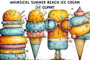 Whimsical Summer Beach Ice Cream, an Object Illustration by Creative Art (Thumbnail 1 of 8)