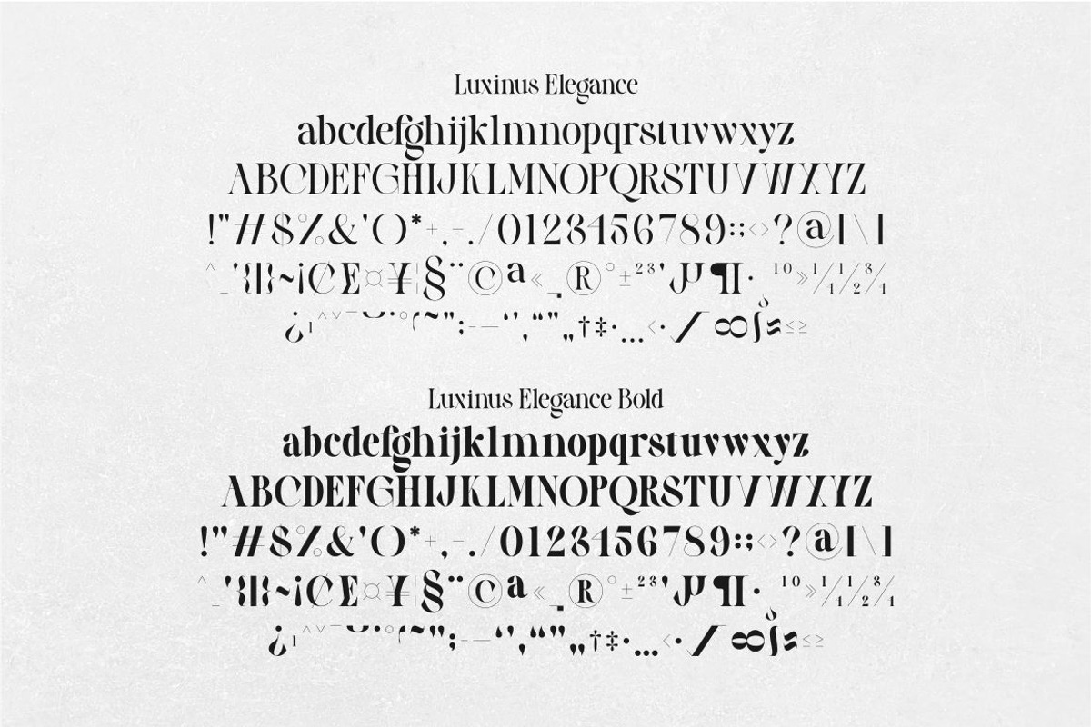 Luxinus Elegance Serif Family, a Serif Font by suhadidesign (Photo 12 of 16)
