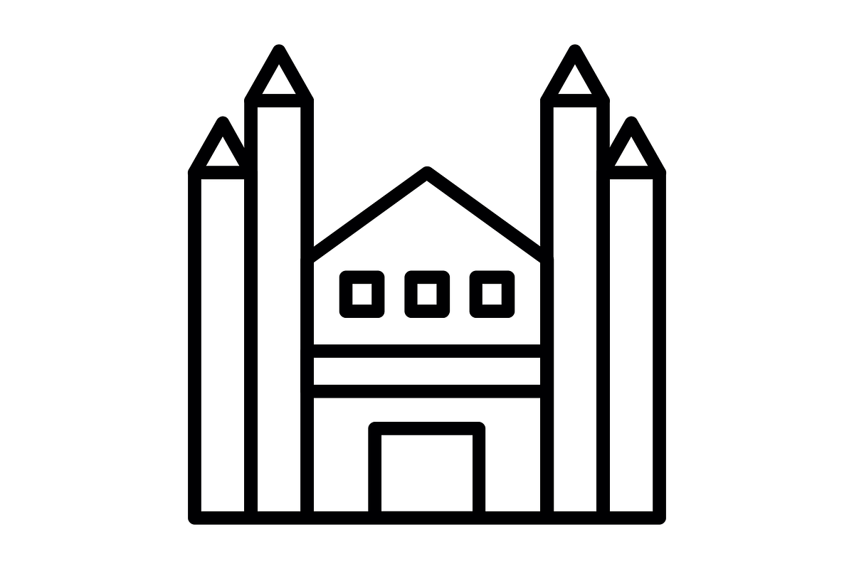 Milan Line Icon, an Icon by Pexelpy (Photo 2 of 2)