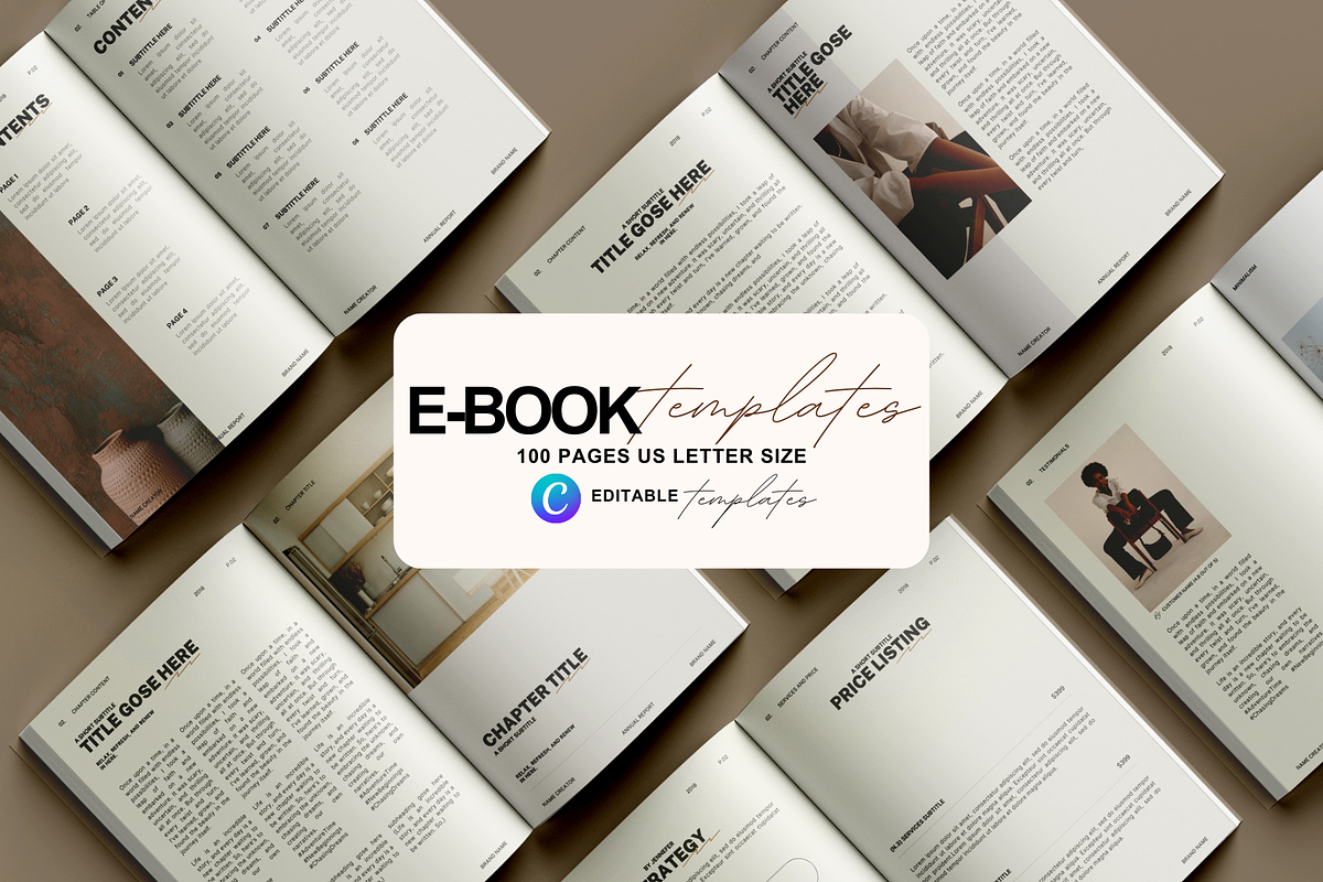 Workbook and E-Book Canva Templates, a Magazine Template by Prapti Design (Photo 1 of 10)