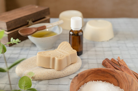 Natural homemade soap
