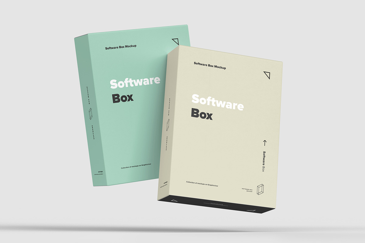 Software Box Mock-up 2, a Packaging Mockup by Yogurt86 (Photo 9 of 16)