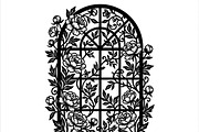 50 Floral French Window Ornament, a Decorative Illustration by Amazin_art (Thumbnail 39 of 44)