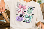 Coquette Halloween Sublimation PNG, a Seasonal Illustration by Rose Art (Thumbnail 2 of 5)