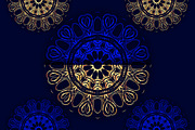 Mandala Oriental Floral art Bundle, a Background Graphic by NJ Himel (Thumbnail 46 of 97)