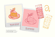 Cocktails & Sweets | Illustratration, an Object Illustration by KetteCreate (Thumbnail 14 of 15)
