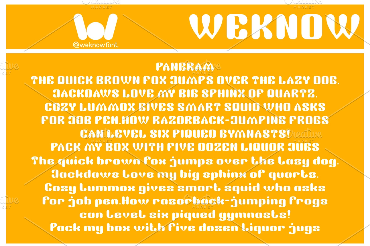 Constant motion font, a Font by weknow (Photo 7 of 8)