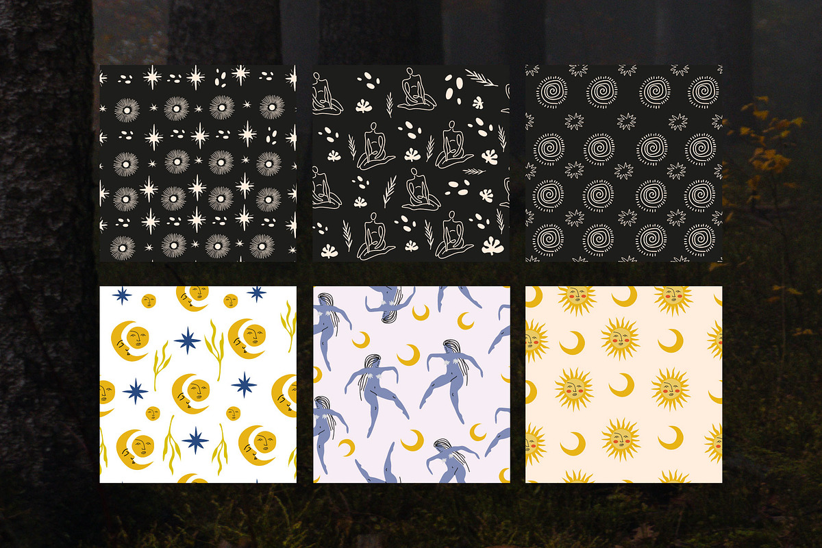 Mystical Solstice vector bundle, a Decorative Illustration by Luamor (Photo 9 of 15)