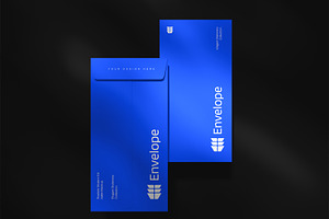 DL Envelope Mockup PSD Mockup, a Product Mockup by graphypix