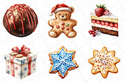 Cute Sweet Christmas Clipart PNG, an Illustration by DreamPrint404 (Thumbnail 3 of 5)
