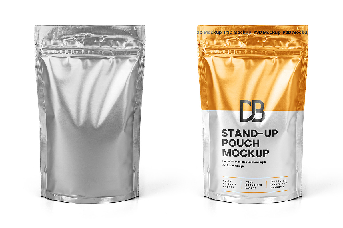 Stand-Up Pouch Mockup, a Product Mockup by Designbuys (Photo 2 of 2)