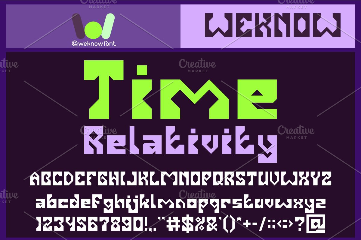Alpha Sense font, a Font by weknow (Photo 2 of 8)