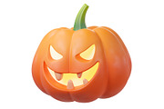 Cute 3D Halloween set, a Seasonal Illustration by Hannet (Thumbnail 5 of 10)