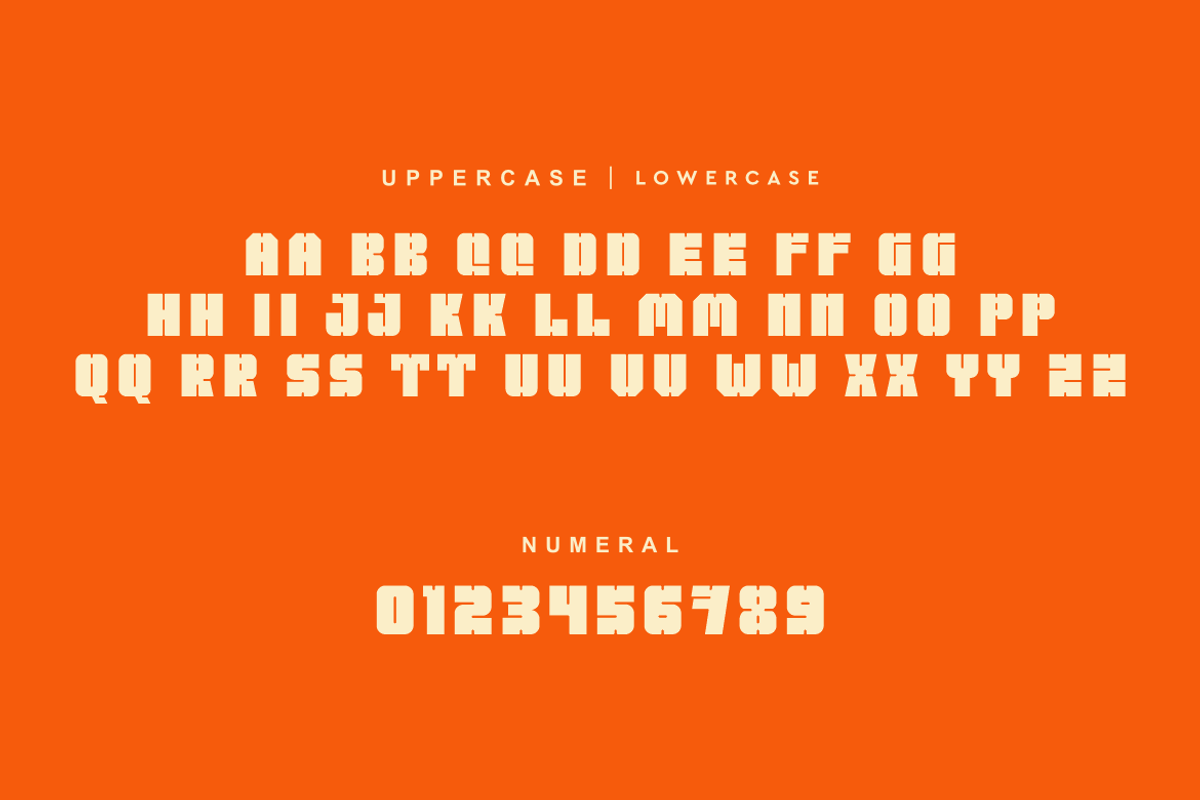 Roge Sena - Bold Sans Font, a Sans Serif Font by QR Design Studio (Photo 4 of 9)
