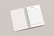 A5 Spiral Notebook Mockup, a Books & Magazine Mockup by rahmatmoscae (Thumbnail 7 of 11)