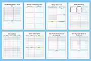 2025-26 Baby Shower Planner Canva, a Stationery Template by Designmela01 (Thumbnail 7 of 8)