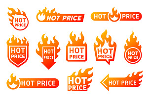 Fire flames hot price promotion, a Finance Illustration by Buch&Bee