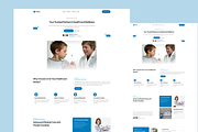 10 Figma Medical Webpage Design Set, a Landing Page Template by Graphicuss (Thumbnail 7 of 10)