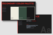 XENZ Brand Guideline Template Design, a Branding & Logo Template by shaondesigns (Thumbnail 6 of 9)
