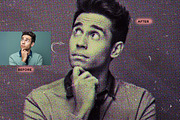 HALFTONE X Experimental Halftone, an Action Add-On by Studio Retouch (Thumbnail 12 of 63)