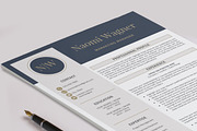 Resume Template / CV Template, a Resume Template by Klamp Studio (Thumbnail 7 of 9)